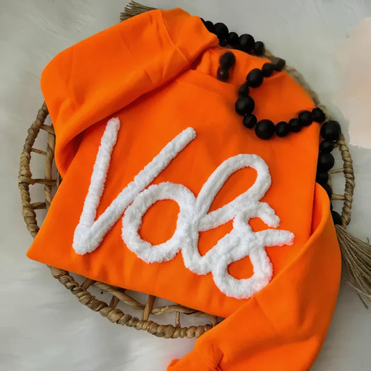 Custom Chenille Embroidered Team Sweatshirt