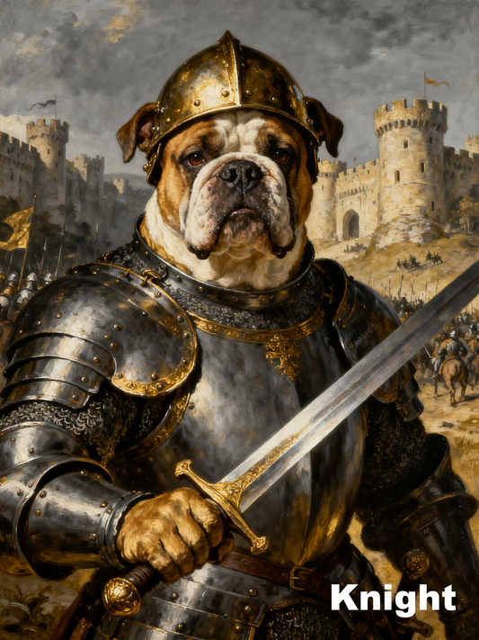 Custom Renaissance Pet Portrait – Turn Your Pet into Royalty